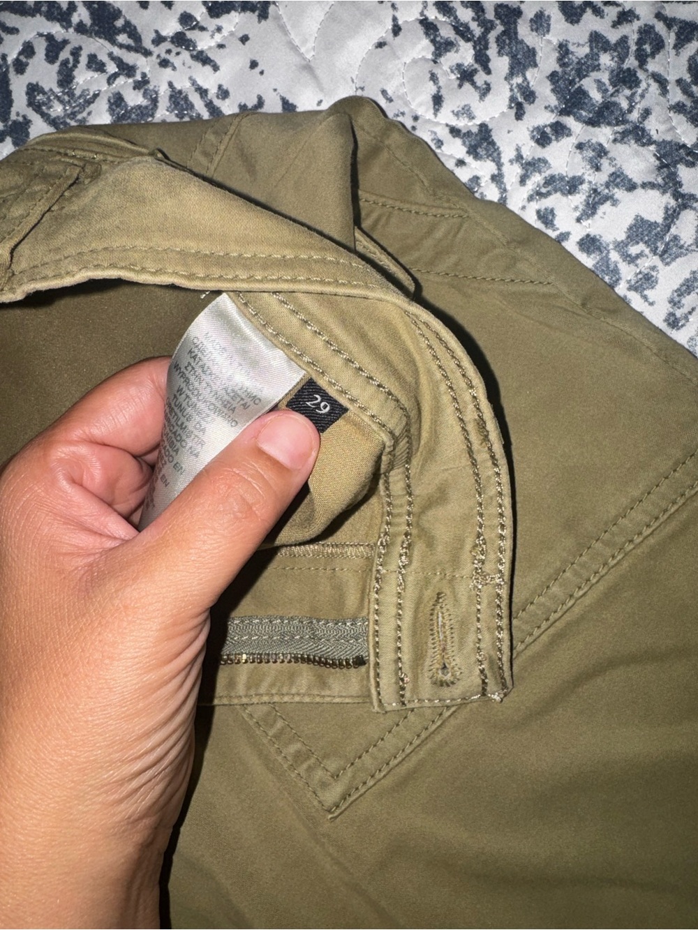 Women Casual Olive Green Pants - Classic Fit